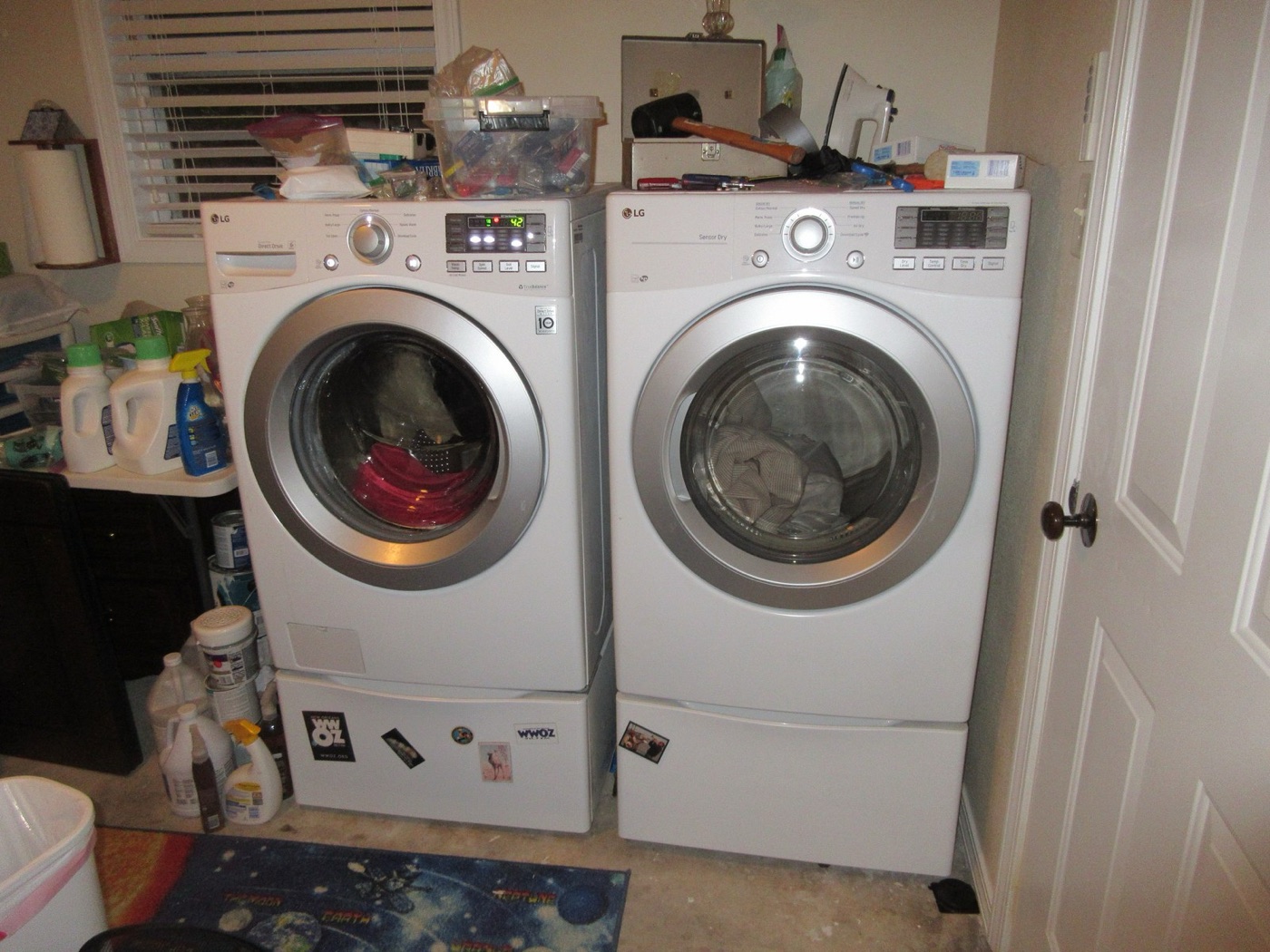 The washing machine and the shower produce most of a house's greywater, and the cleanest of it.