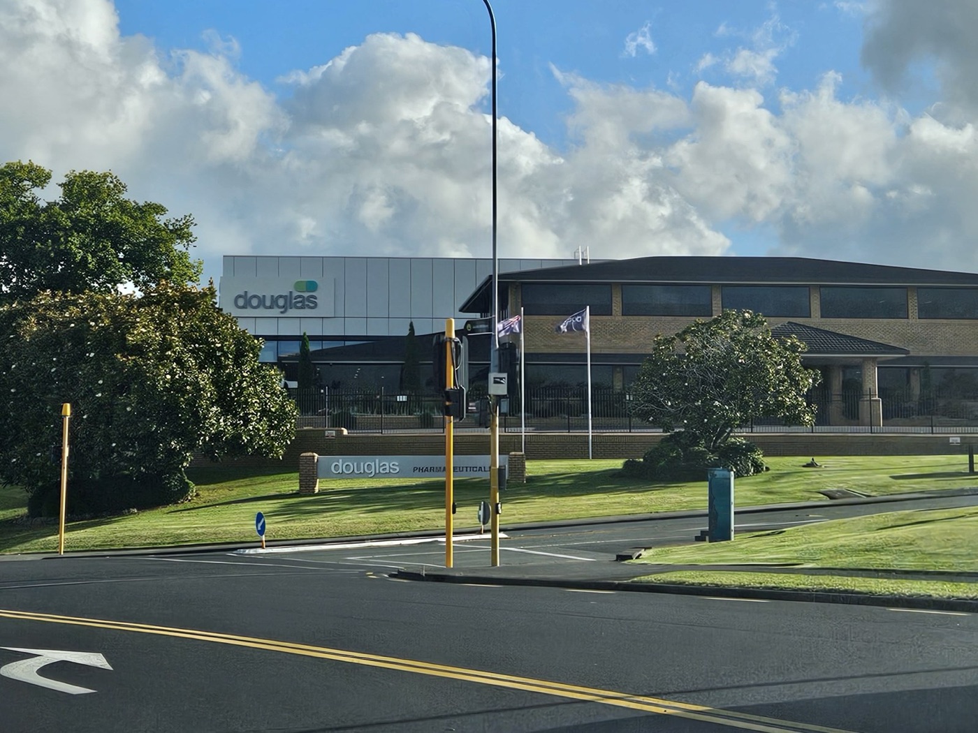 A pharmaceutical plant. Most of its water goes into cleaning between batches, and the cleaning water is the effluent.
