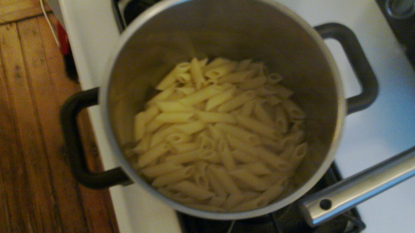 The pot: ten litres a kilogram, boiled and poured away, which is the one share of the footprint the cook decides.